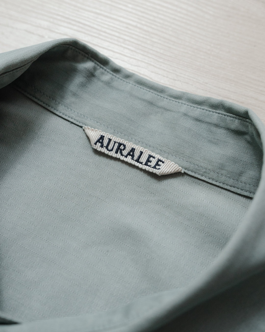 Washed Finx Herringbone Half Sleeved Shirts