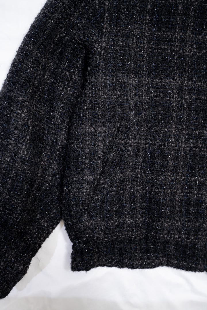 Alpaca Silk Tweed Zip