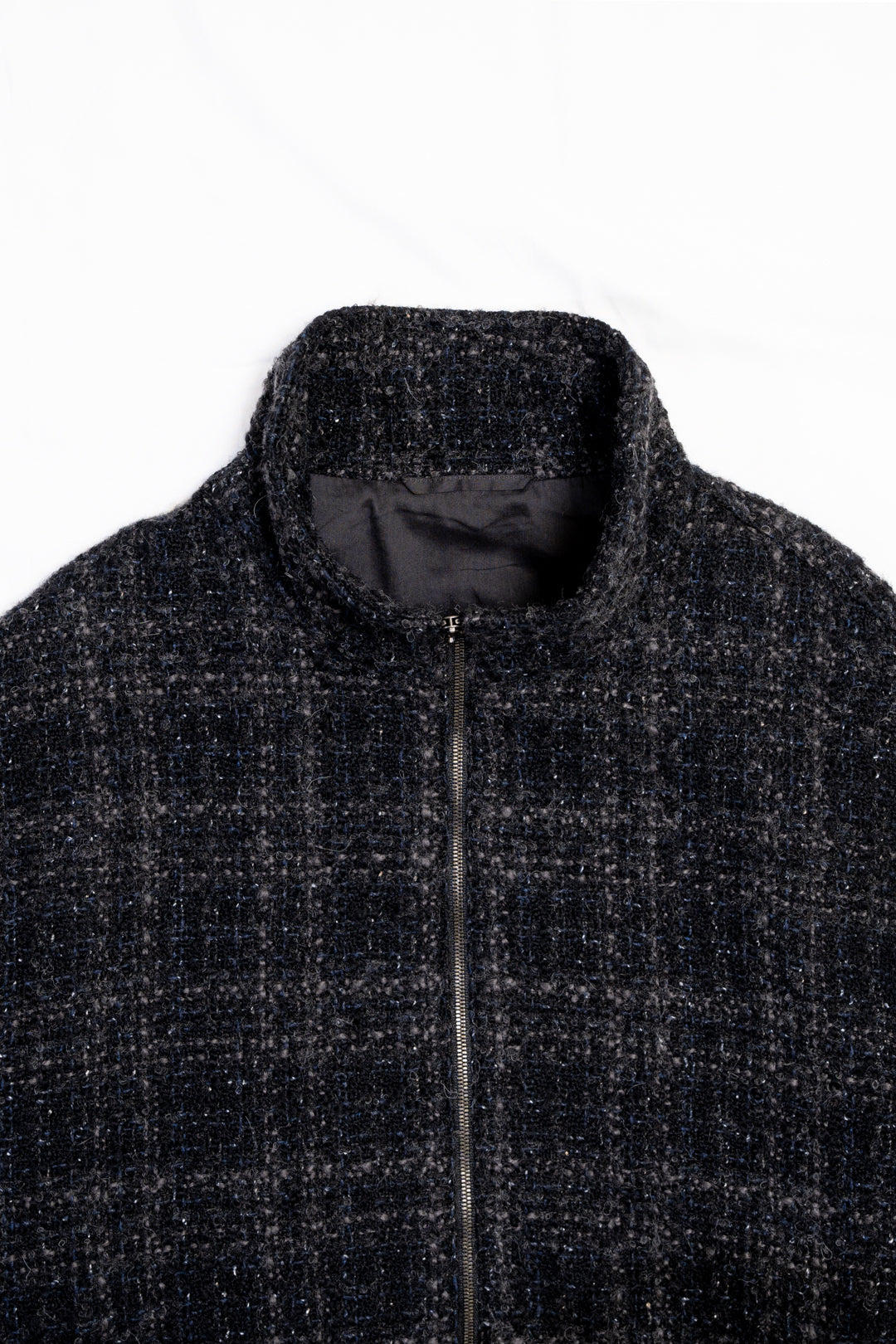 Alpaca Silk Tweed Zip