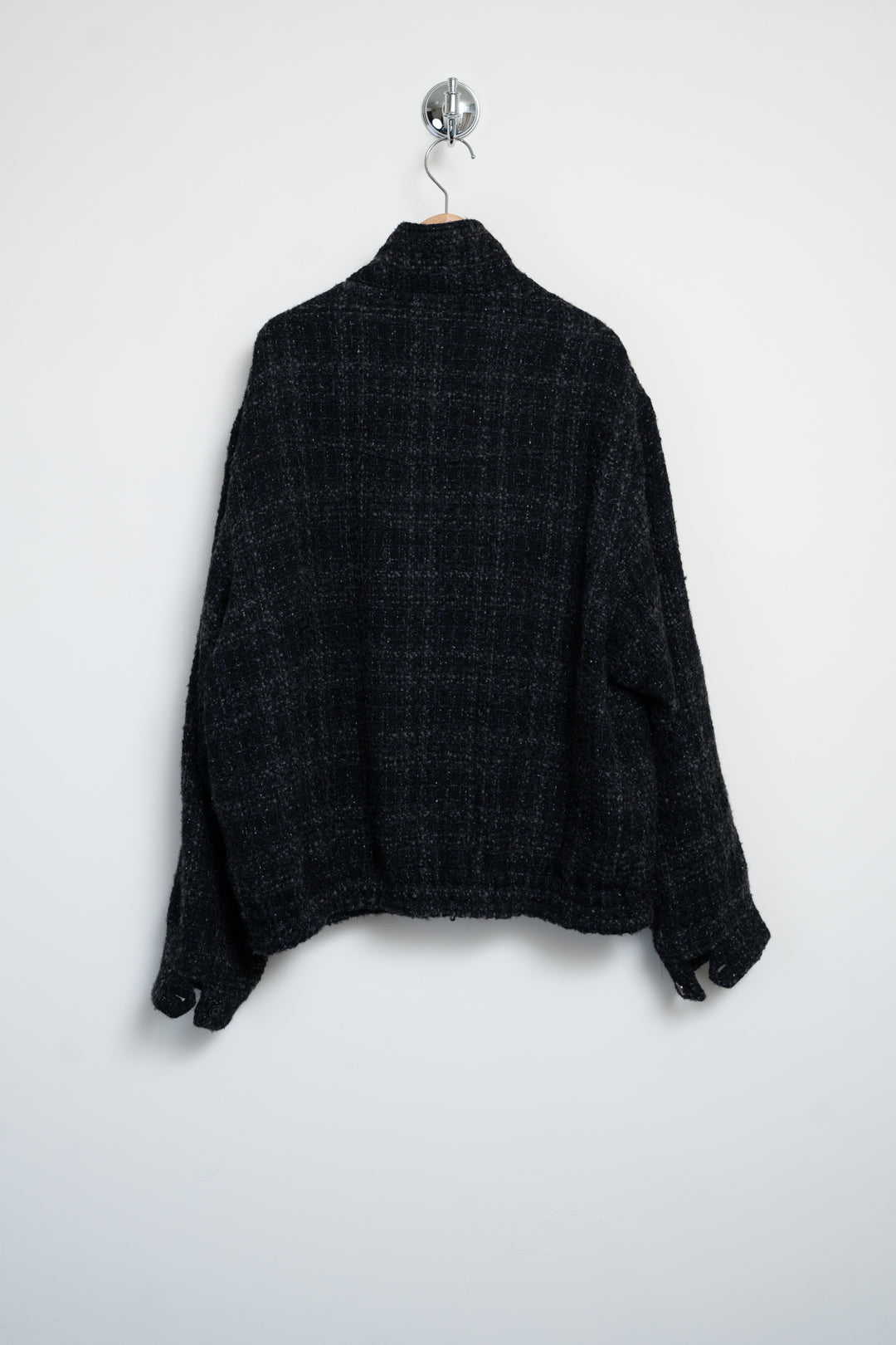 Alpaca Silk Tweed Zip