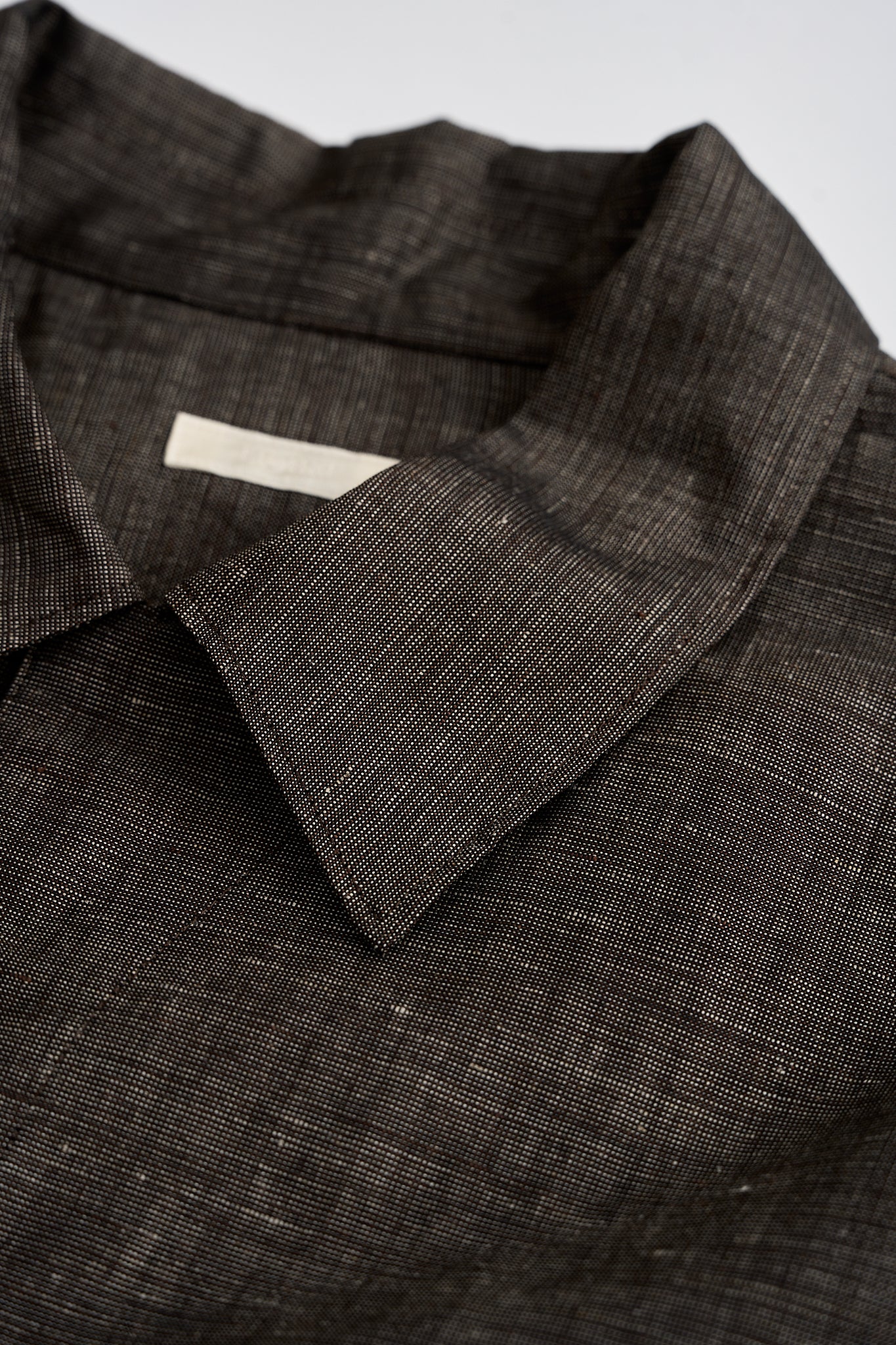 Linen Wool Pinhead Shirt