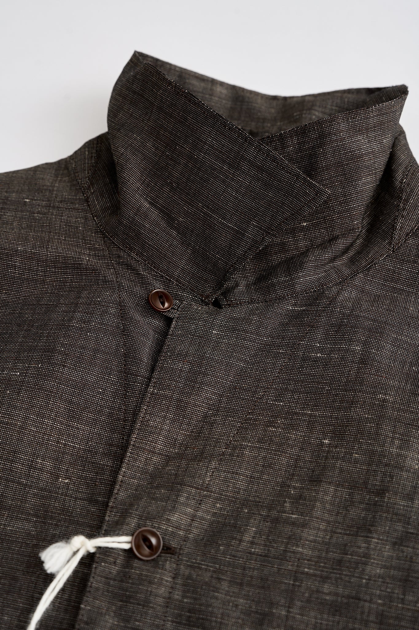 Linen Wool Pinhead Shirt