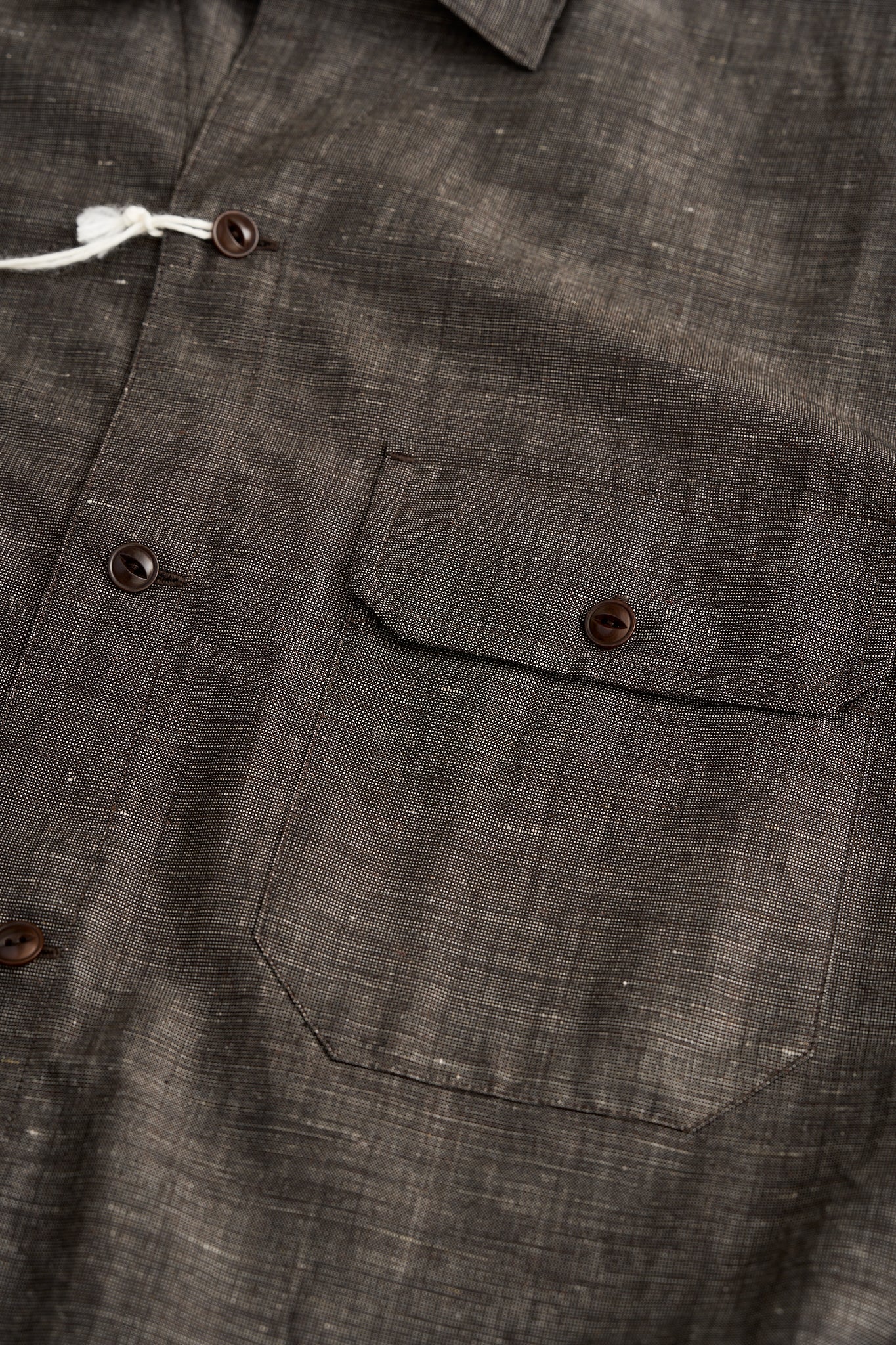 Linen Wool Pinhead Shirt