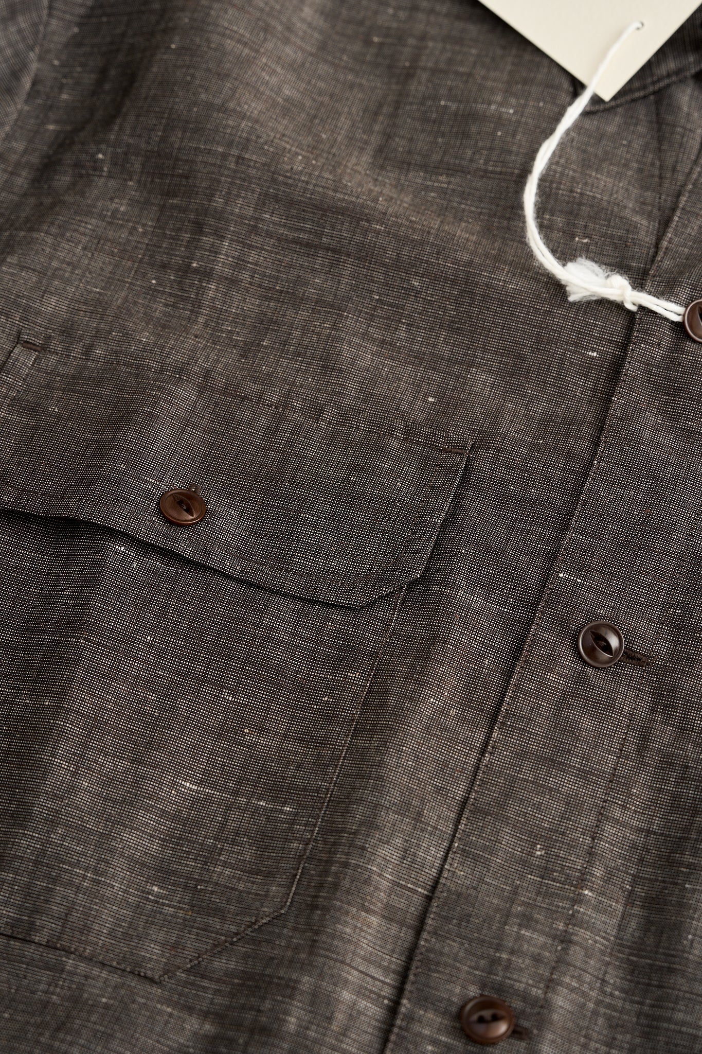 Linen Wool Pinhead Shirt