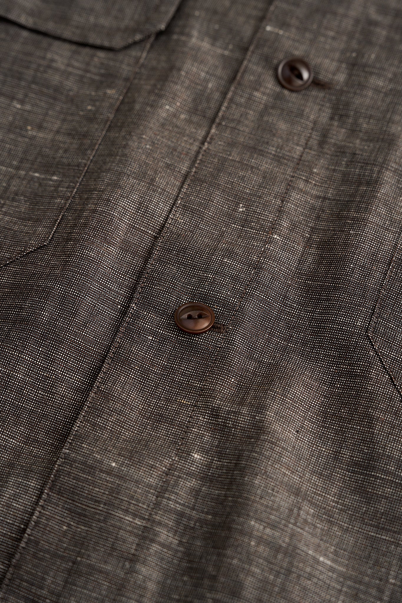 Linen Wool Pinhead Shirt