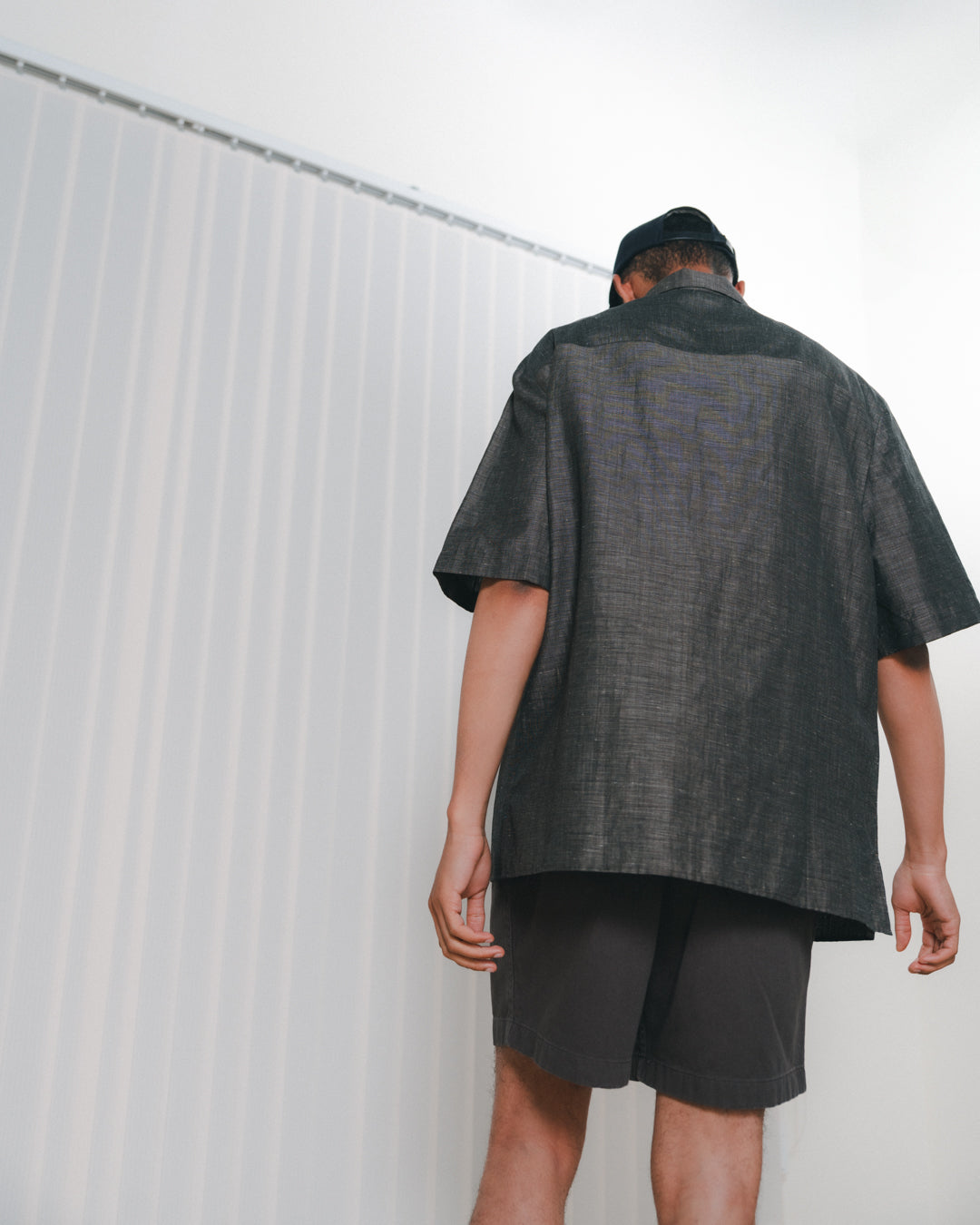 Linen Wool Pinhead Shirt