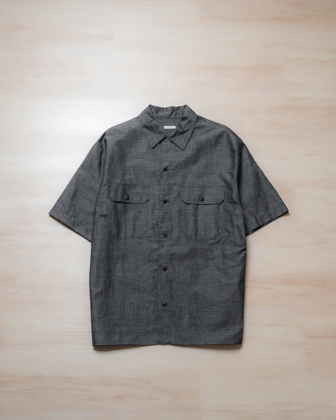 Linen Wool Pinhead Shirt