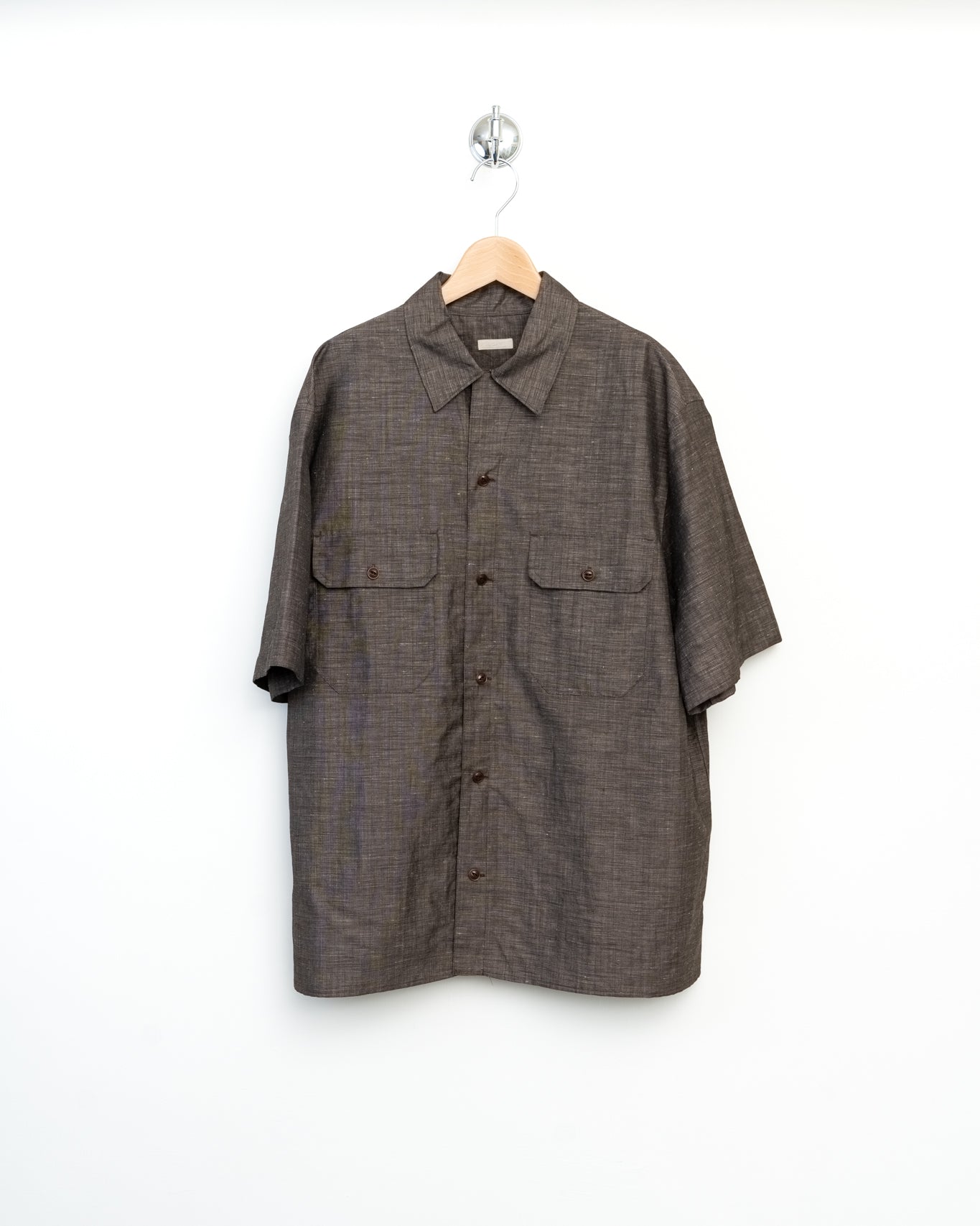 Linen Wool Pinhead Shirt