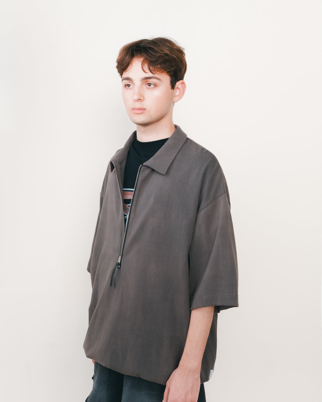 City S/S Half Zip Shirt