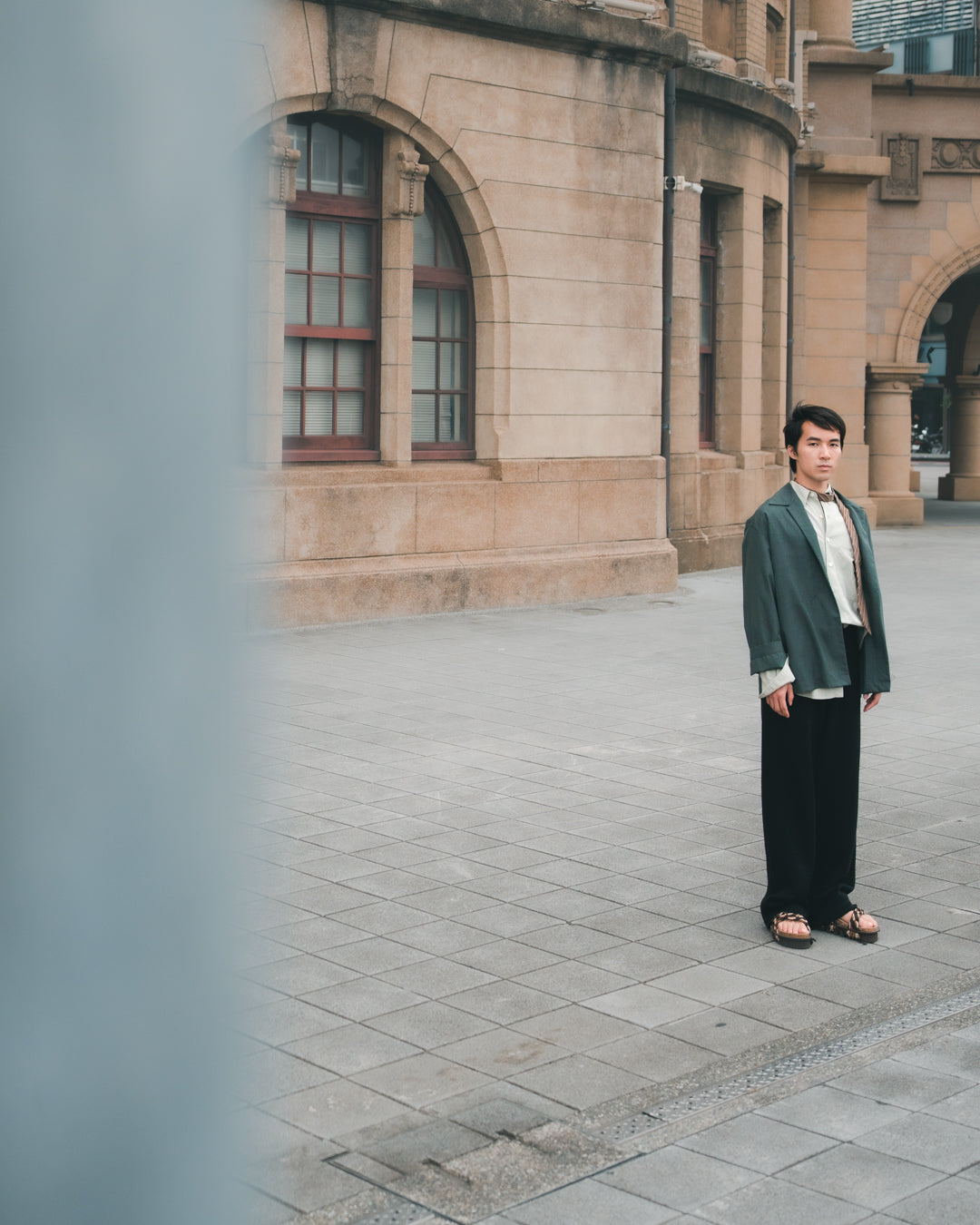 Wool Silk Tropical Shirts Jacket