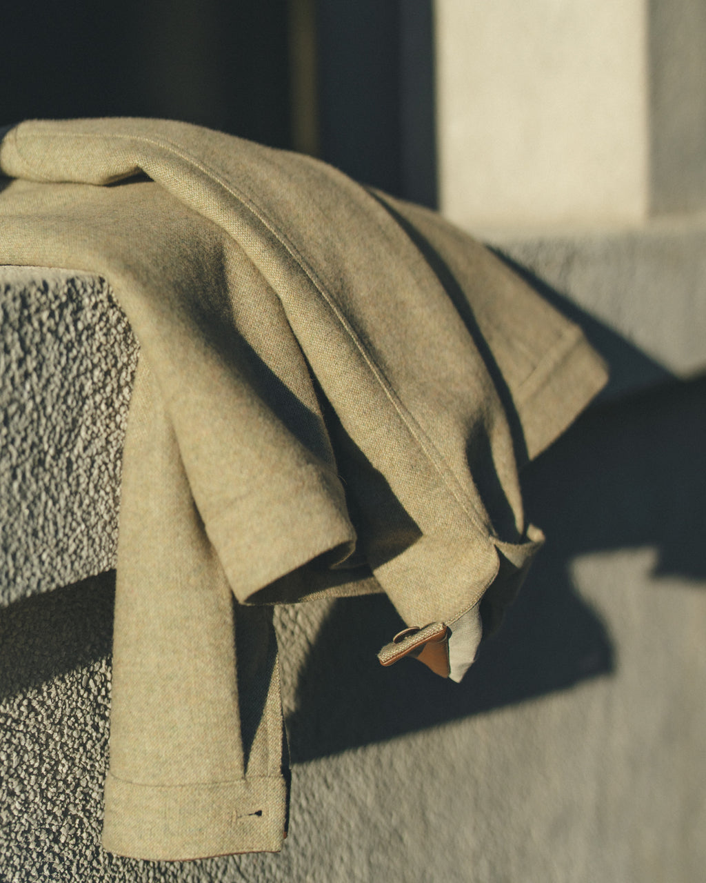 B-6 Wool Tweed PO Zip Blouson (POP-UP limited)