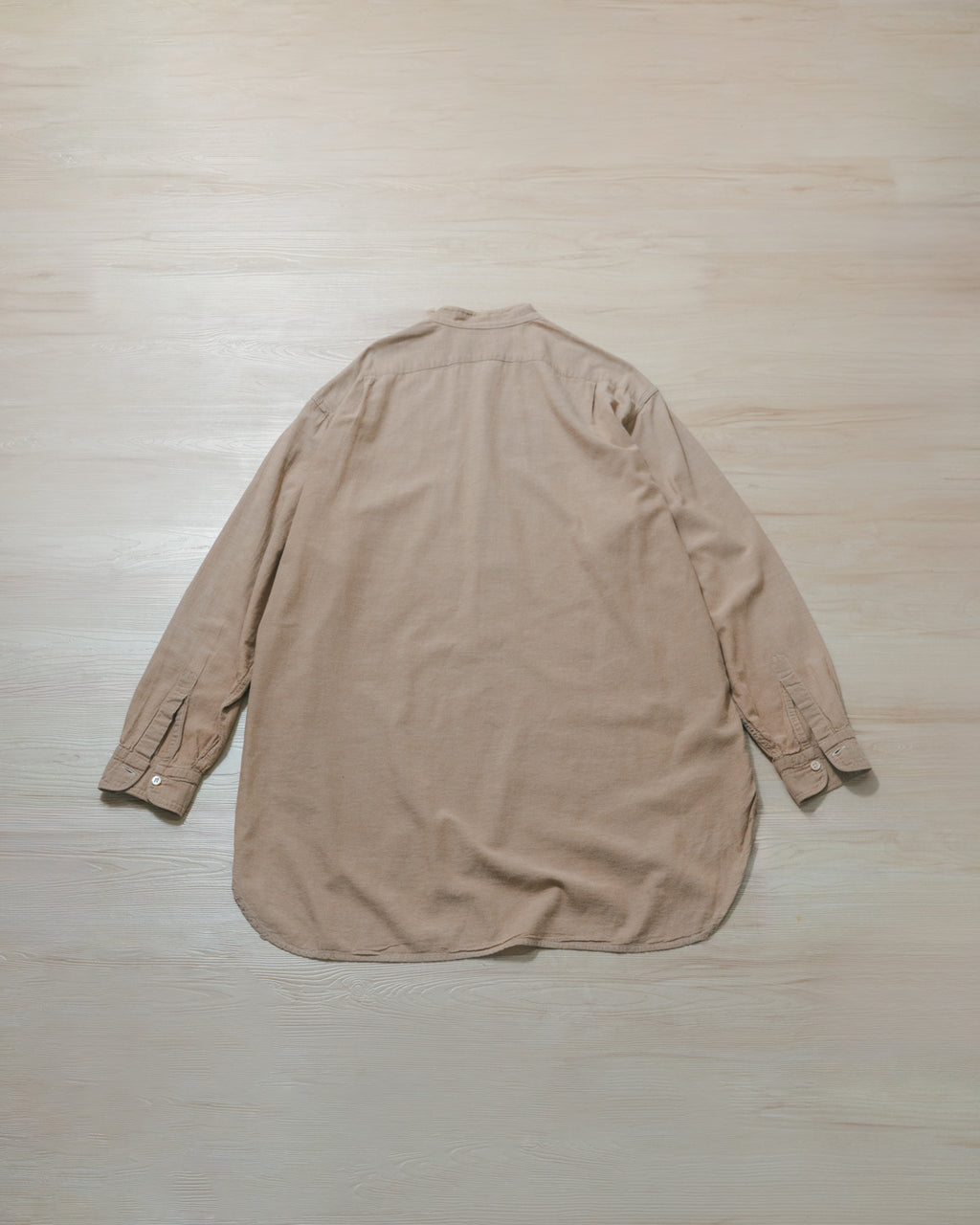 Band Collar Pullover Shirt