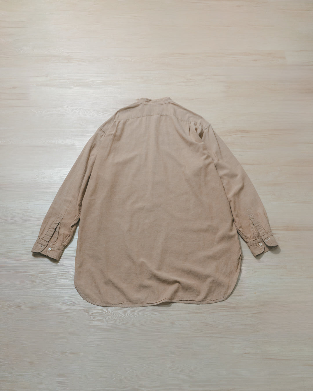 Band Collar Pullover Shirt