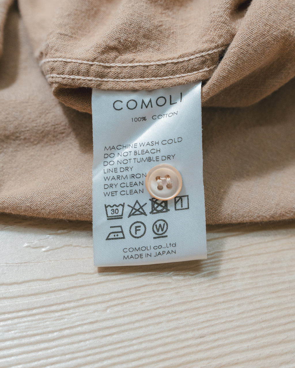 Band Collar Pullover Shirt