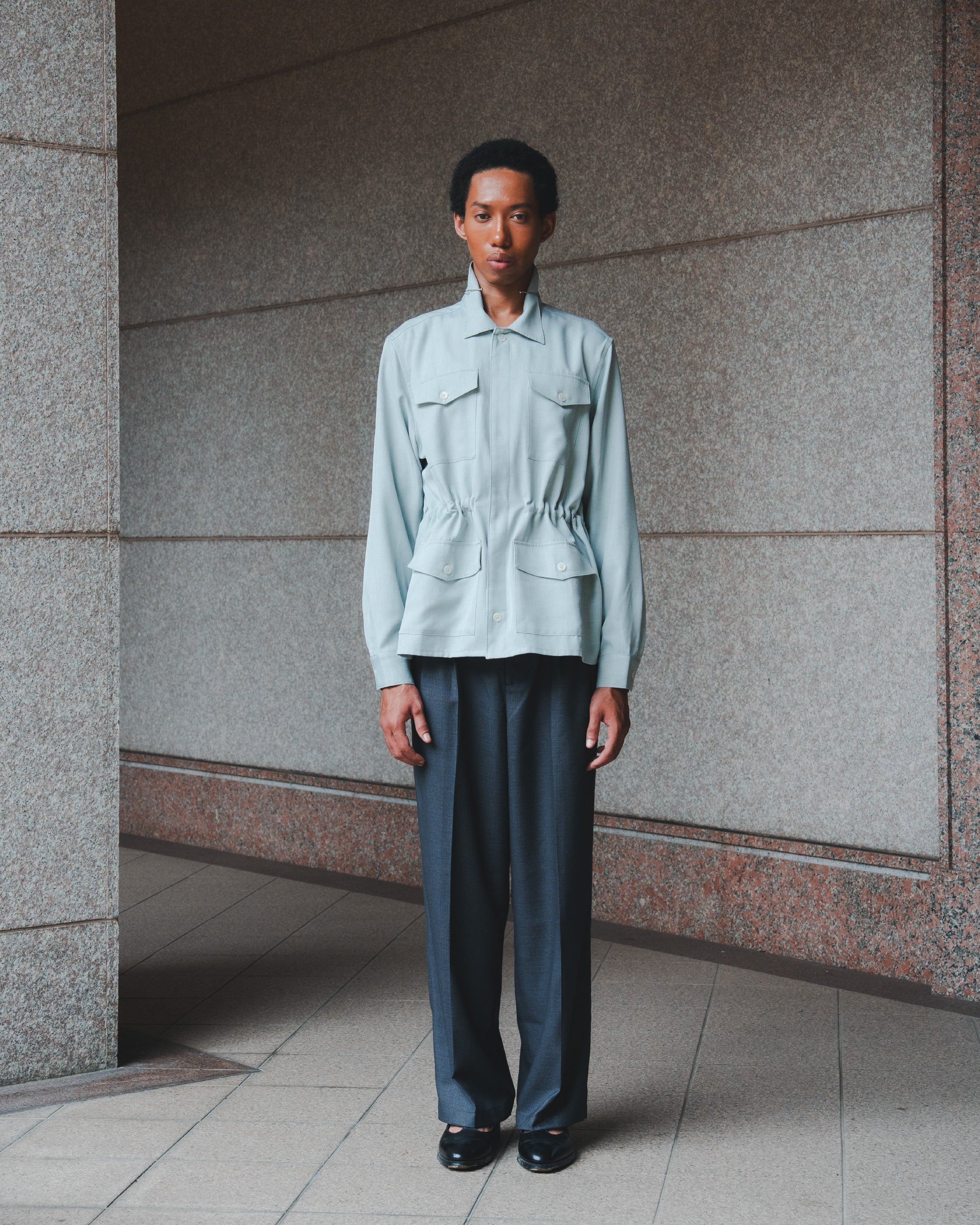 SAMBASHI -Gabardine M65 BDU Military Shirt