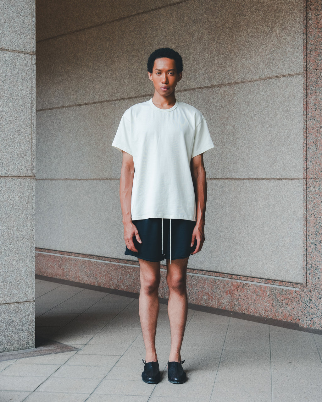 SAMBASHI - PreDye Double Double French Terry Shorts