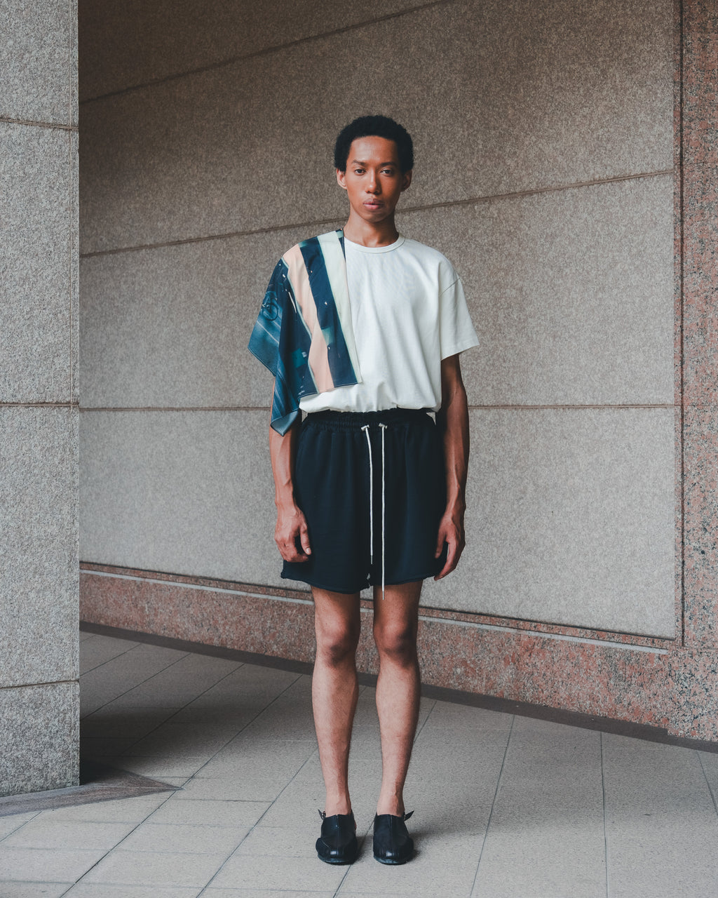 SAMBASHI - PreDye Double Double French Terry Shorts