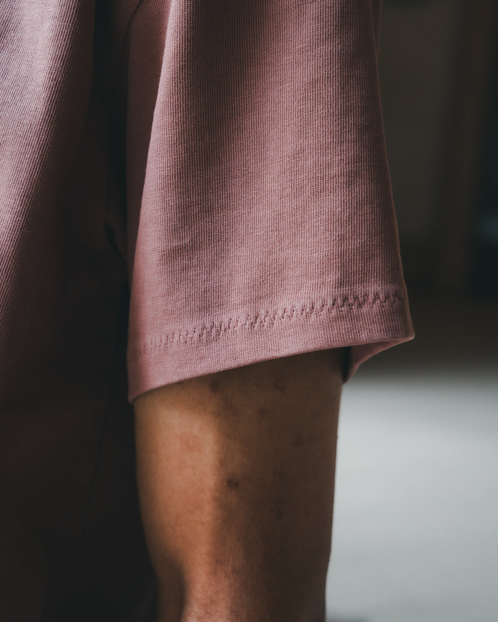 SAMBASHI - PreDye Cotton Boxy Jersey Tee (Terracotta)