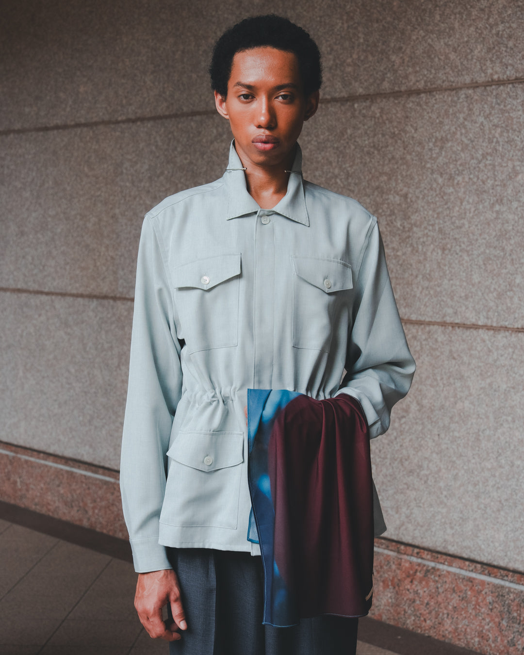 SAMBASHI -Gabardine M65 BDU Military Shirt