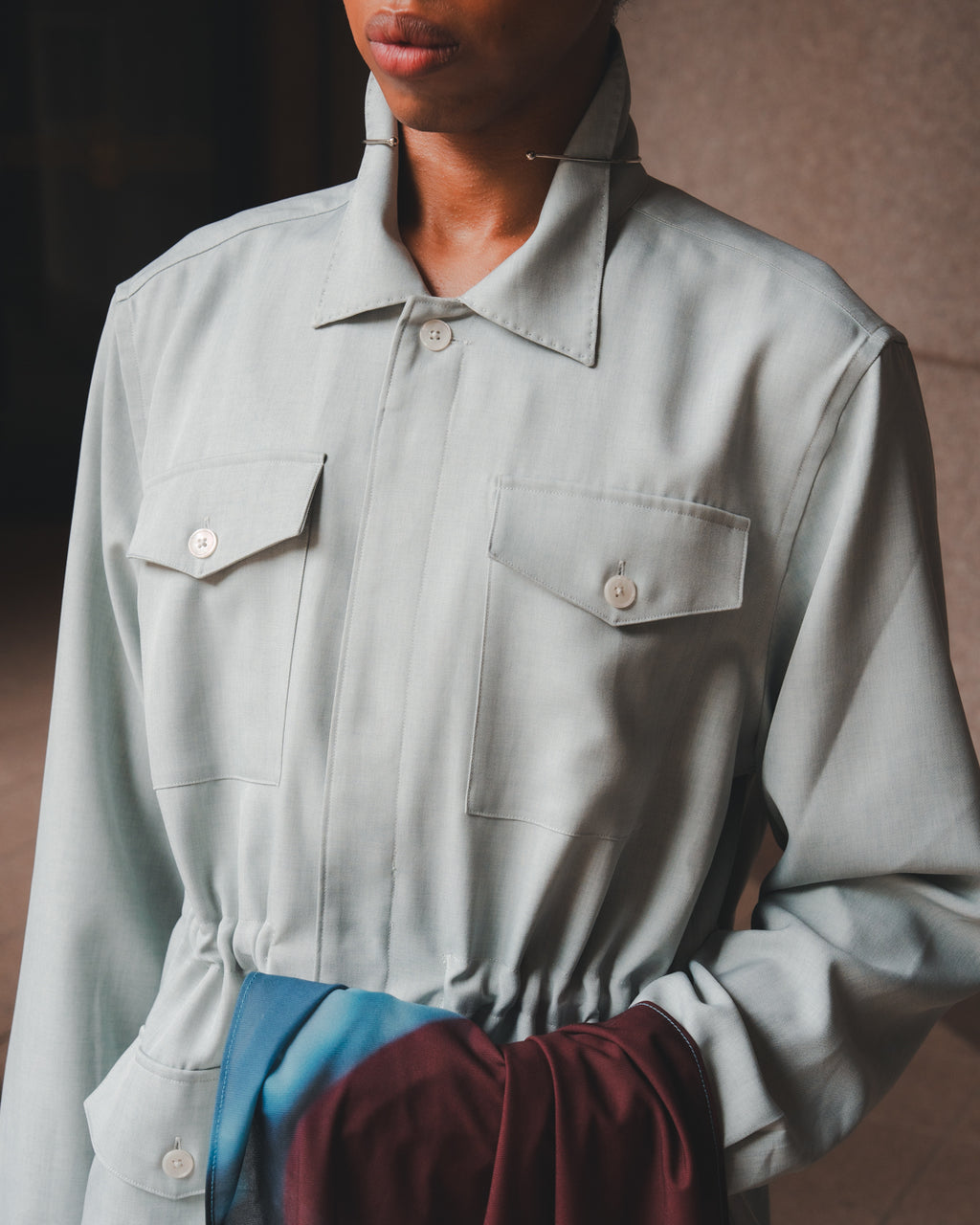 SAMBASHI -Gabardine M65 BDU Military Shirt