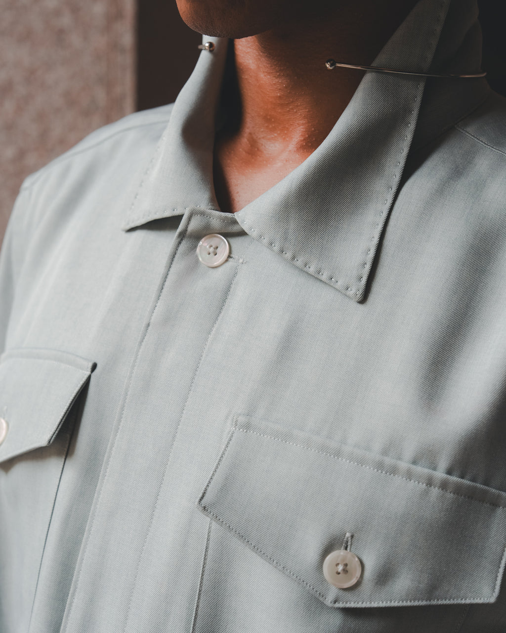 SAMBASHI -Gabardine M65 BDU Military Shirt