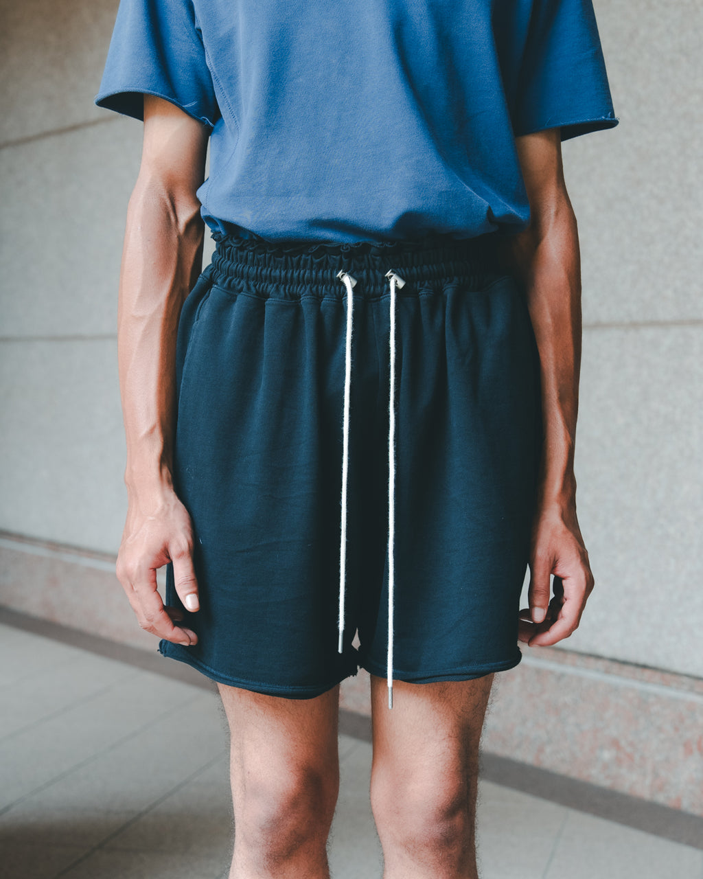 SAMBASHI - PreDye Double Double French Terry Shorts