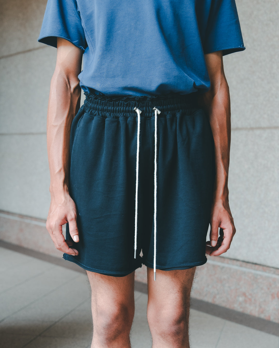 SAMBASHI - PreDye Double Double French Terry Shorts