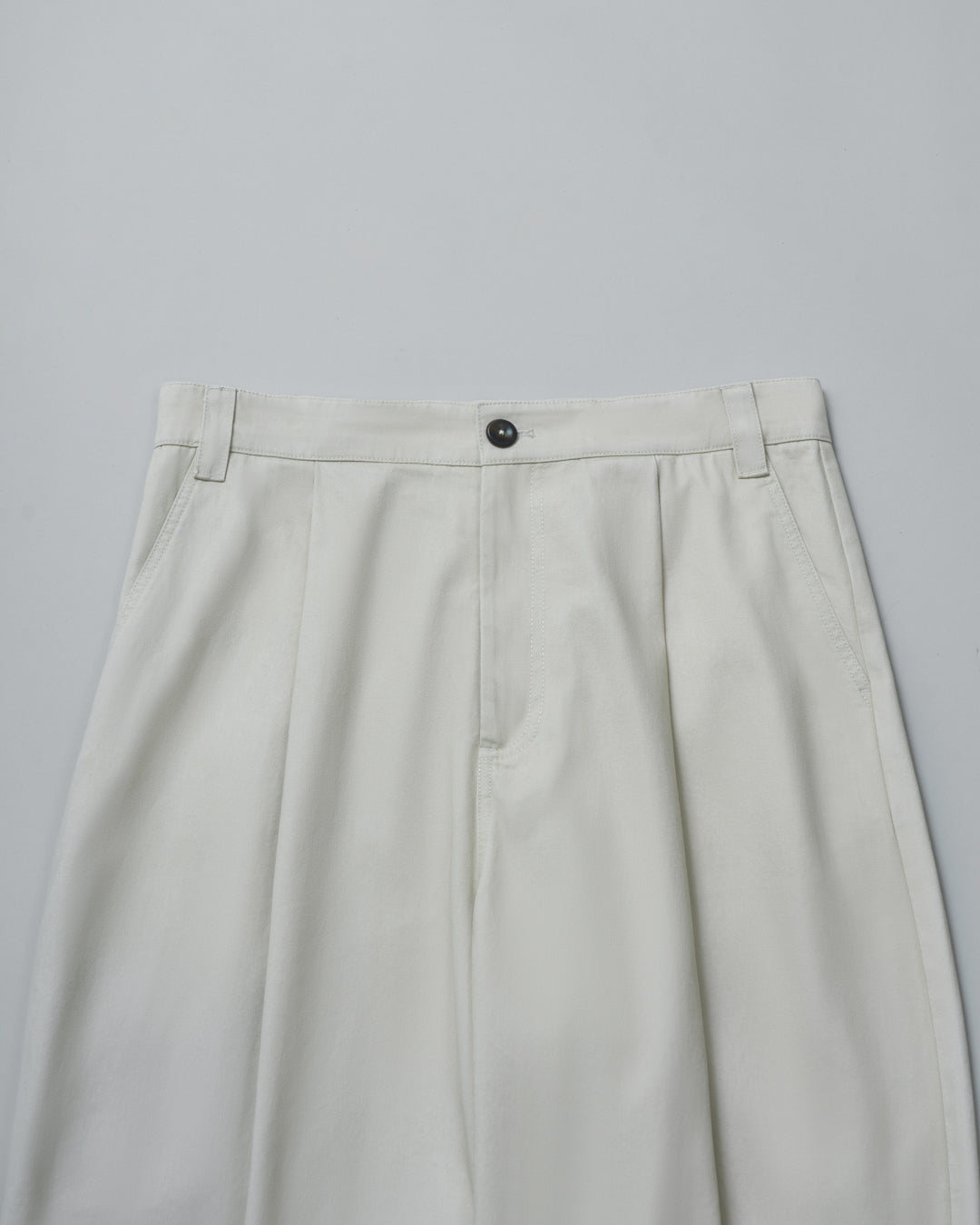 Garment Washed Twill Sanp Pants for GR - Mint Gray