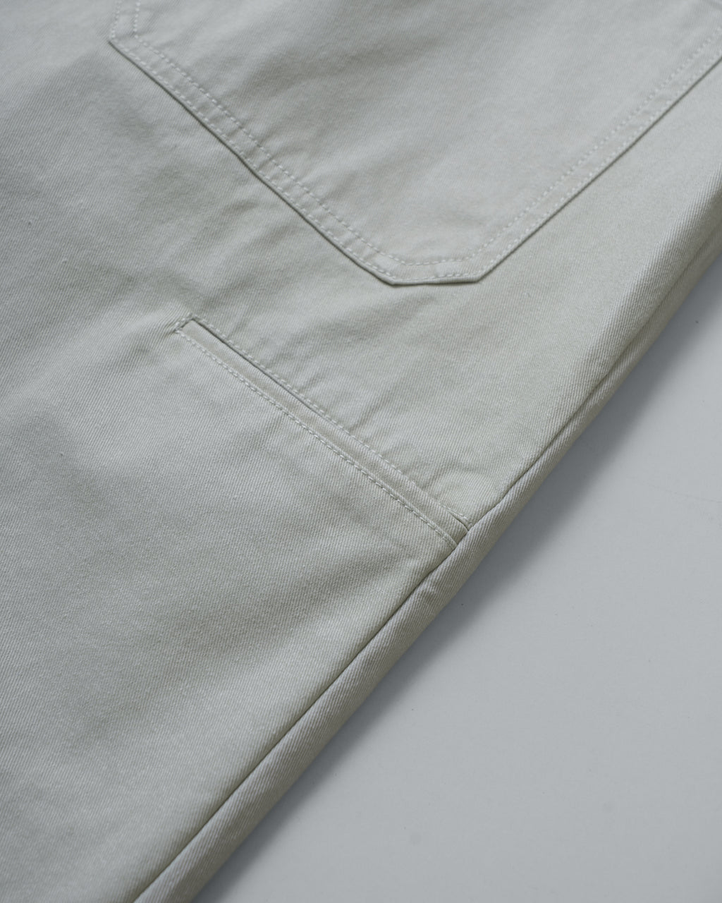 Garment Washed Twill Sanp Pants for GR - Mint Gray