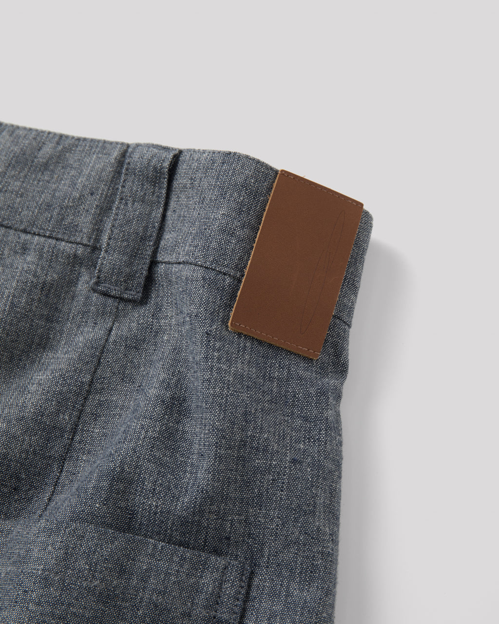 SAMBASHI - Garment Washed Linen Cotton Sanp Shorts