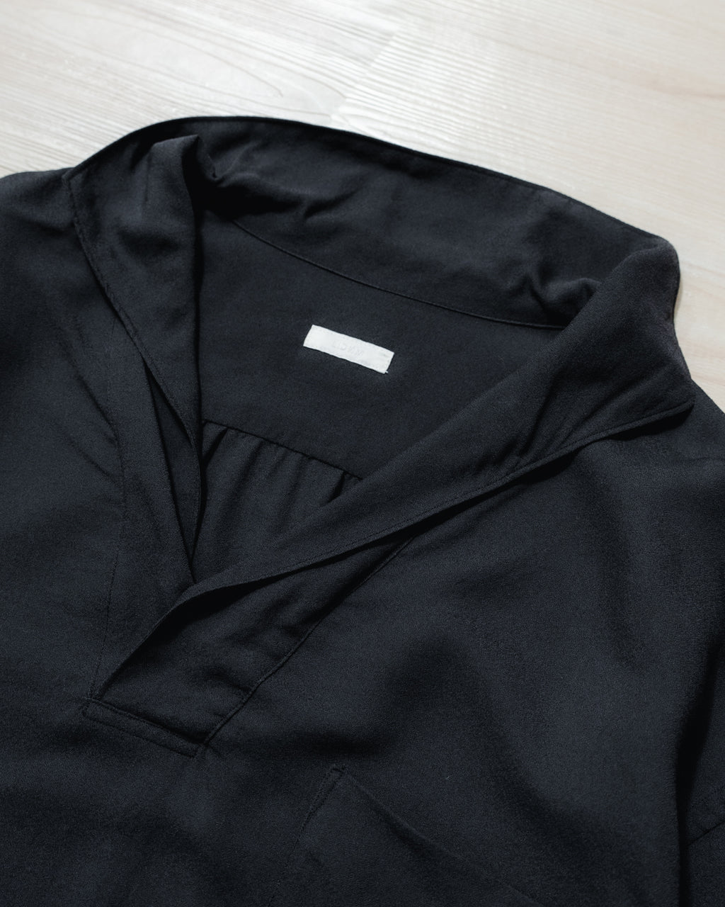 Silk Wool Skipper Shirt