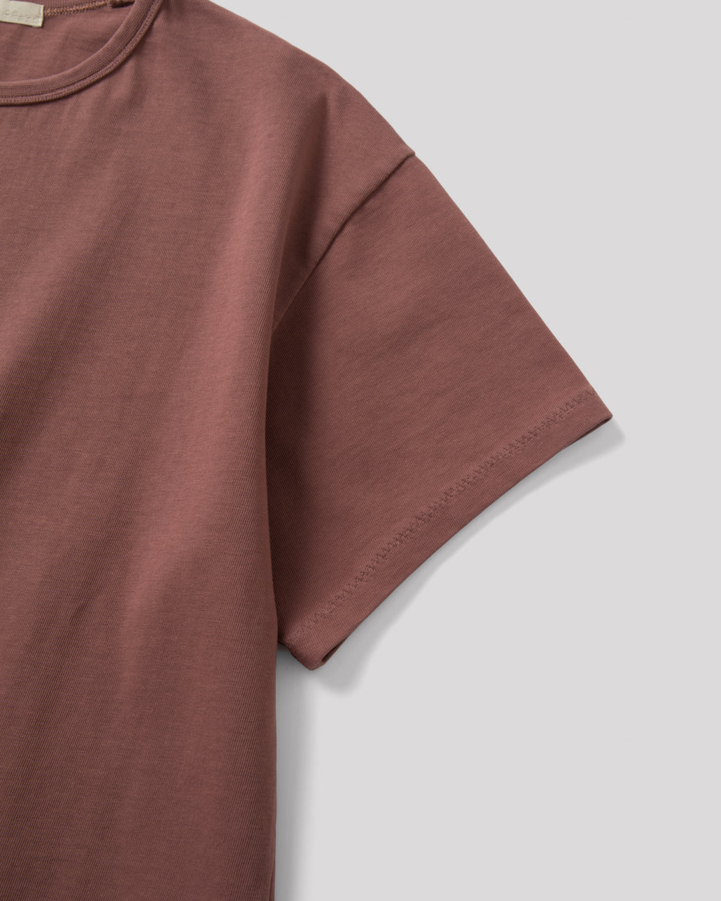 SAMBASHI - PreDye Cotton Boxy Jersey Tee (Terracotta)