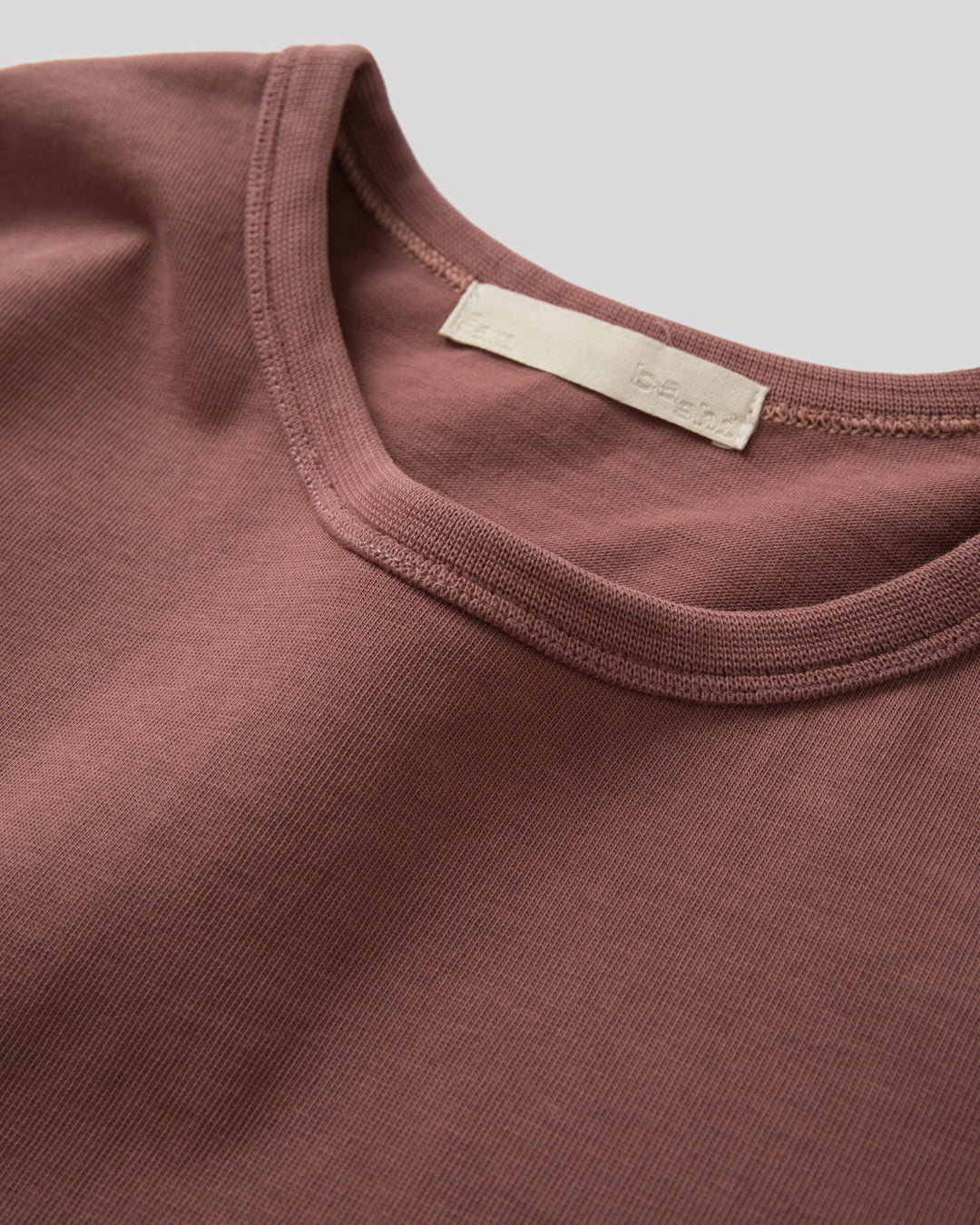 SAMBASHI - PreDye Cotton Boxy Jersey Tee (Terracotta)