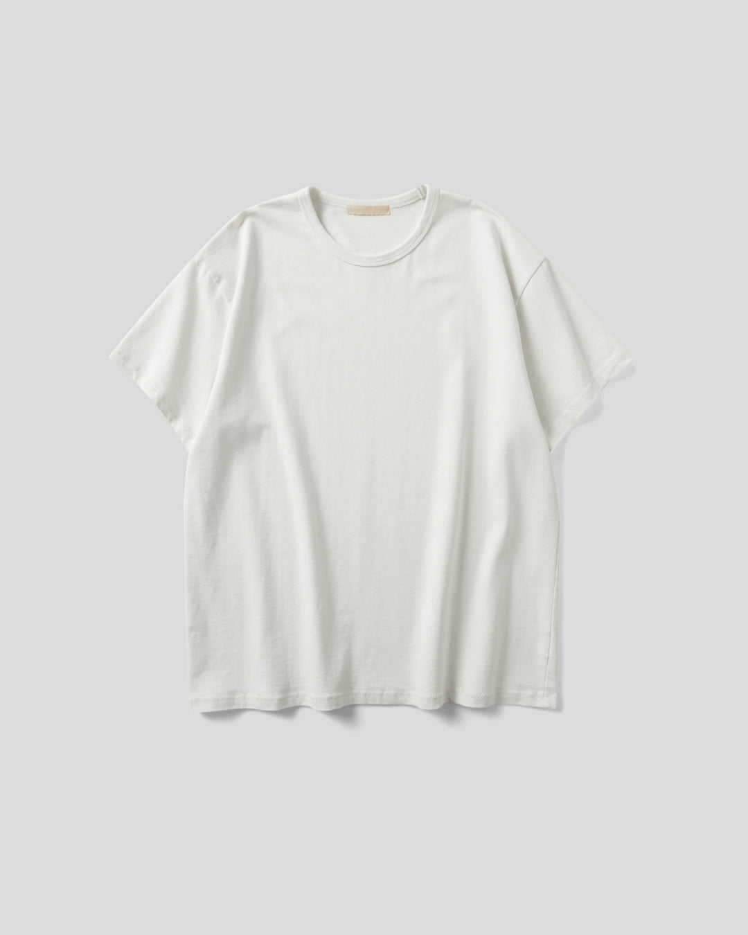 SAMBASHI - PreDye Cotton Boxy Jersey Tee (White)