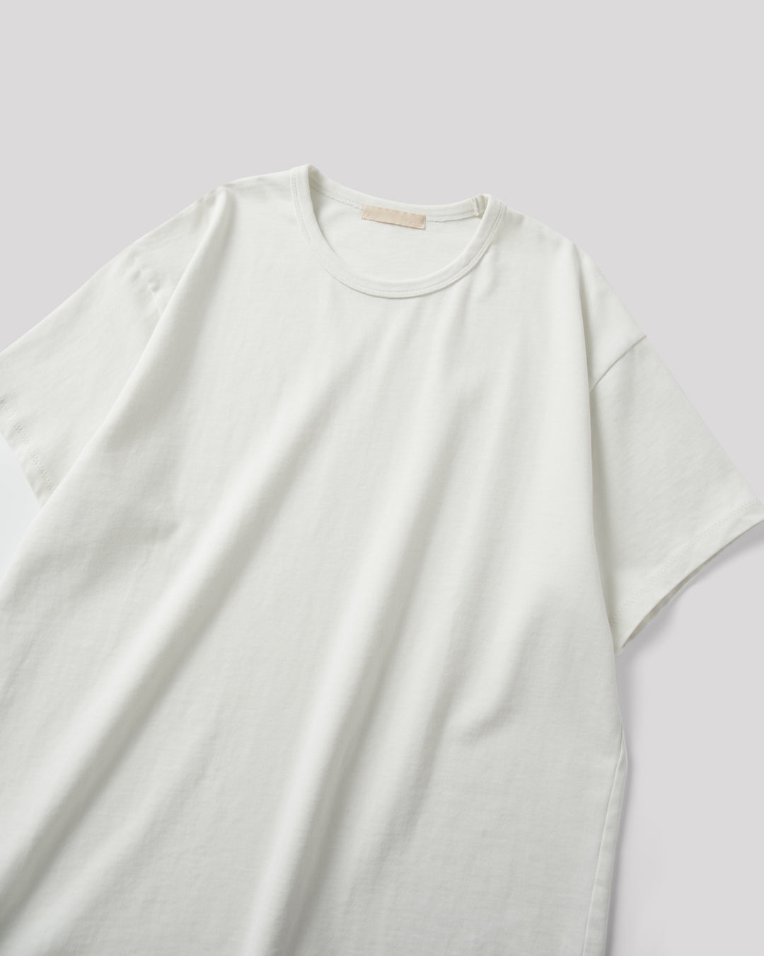 SAMBASHI - PreDye Cotton Boxy Jersey Tee (White)