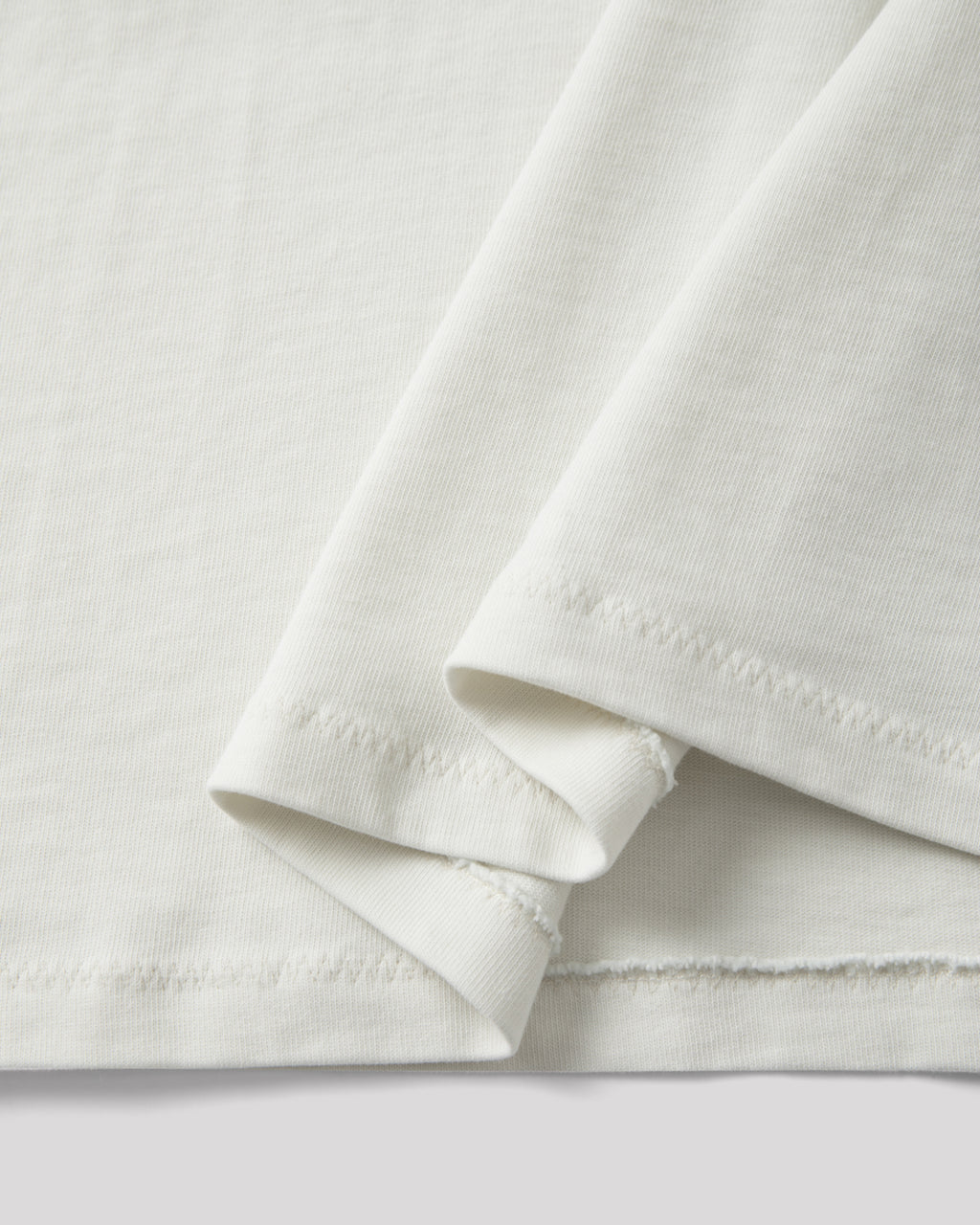 SAMBASHI - PreDye Cotton Boxy Jersey Tee (White)