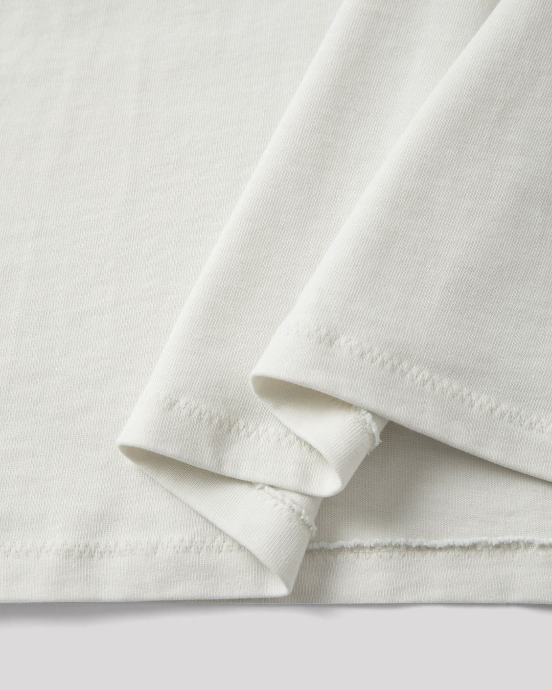 SAMBASHI - PreDye Cotton Boxy Jersey Tee (White)