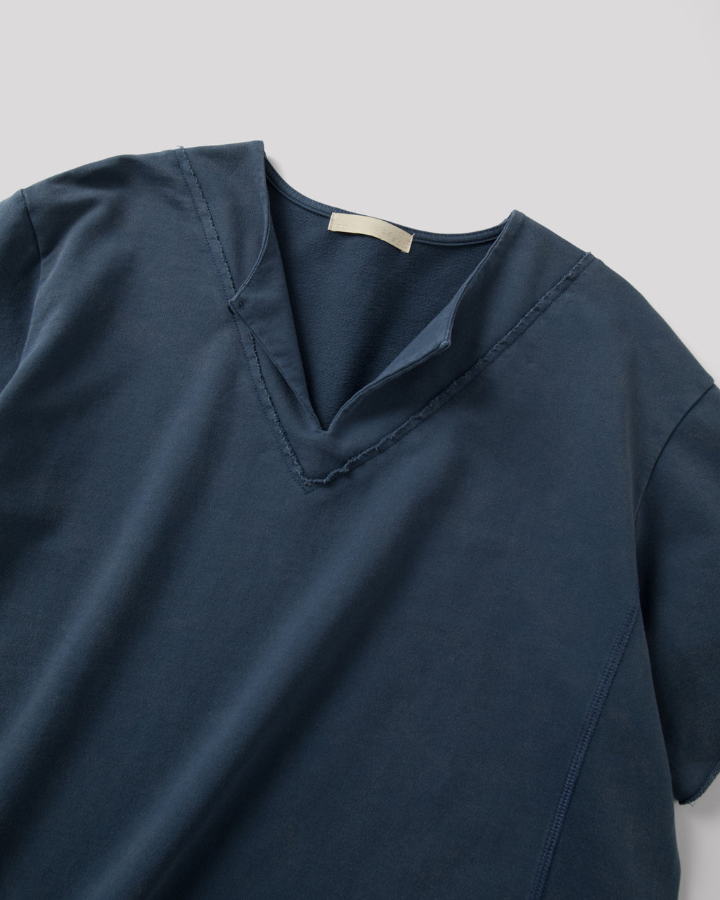 SAMBASHI - PreDye Cotton V-Neck Lucas French Terry
