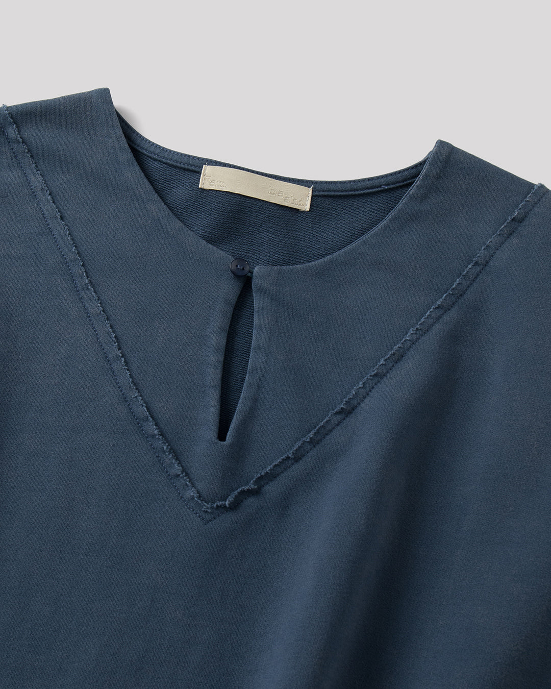 SAMBASHI - PreDye Cotton V-Neck Lucas French Terry