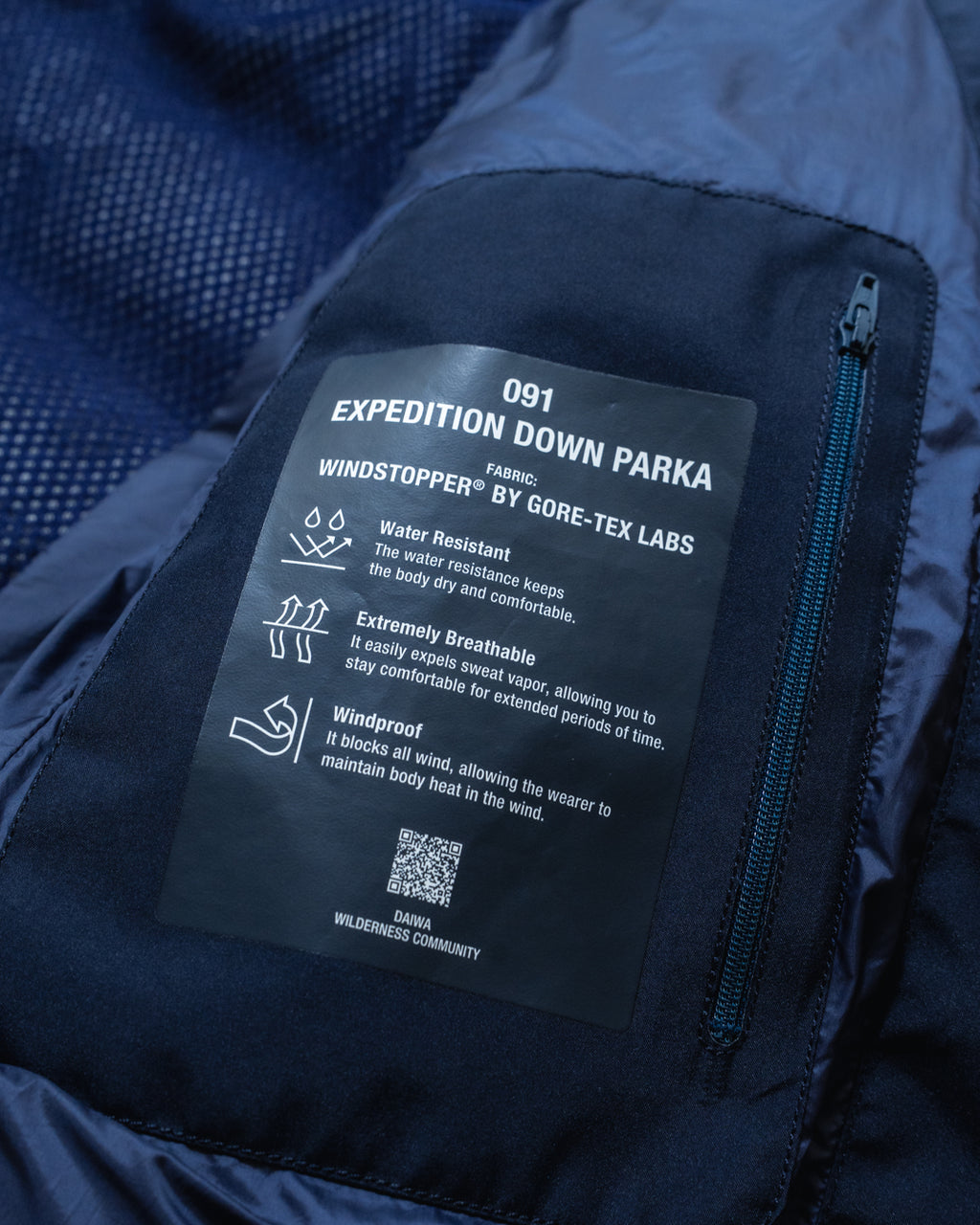 DAIWA LIFE STYLE - 091 Expedition Down Parka Gore-Tex