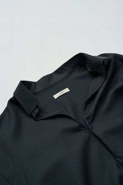 Micro Check Vareuse Shirt