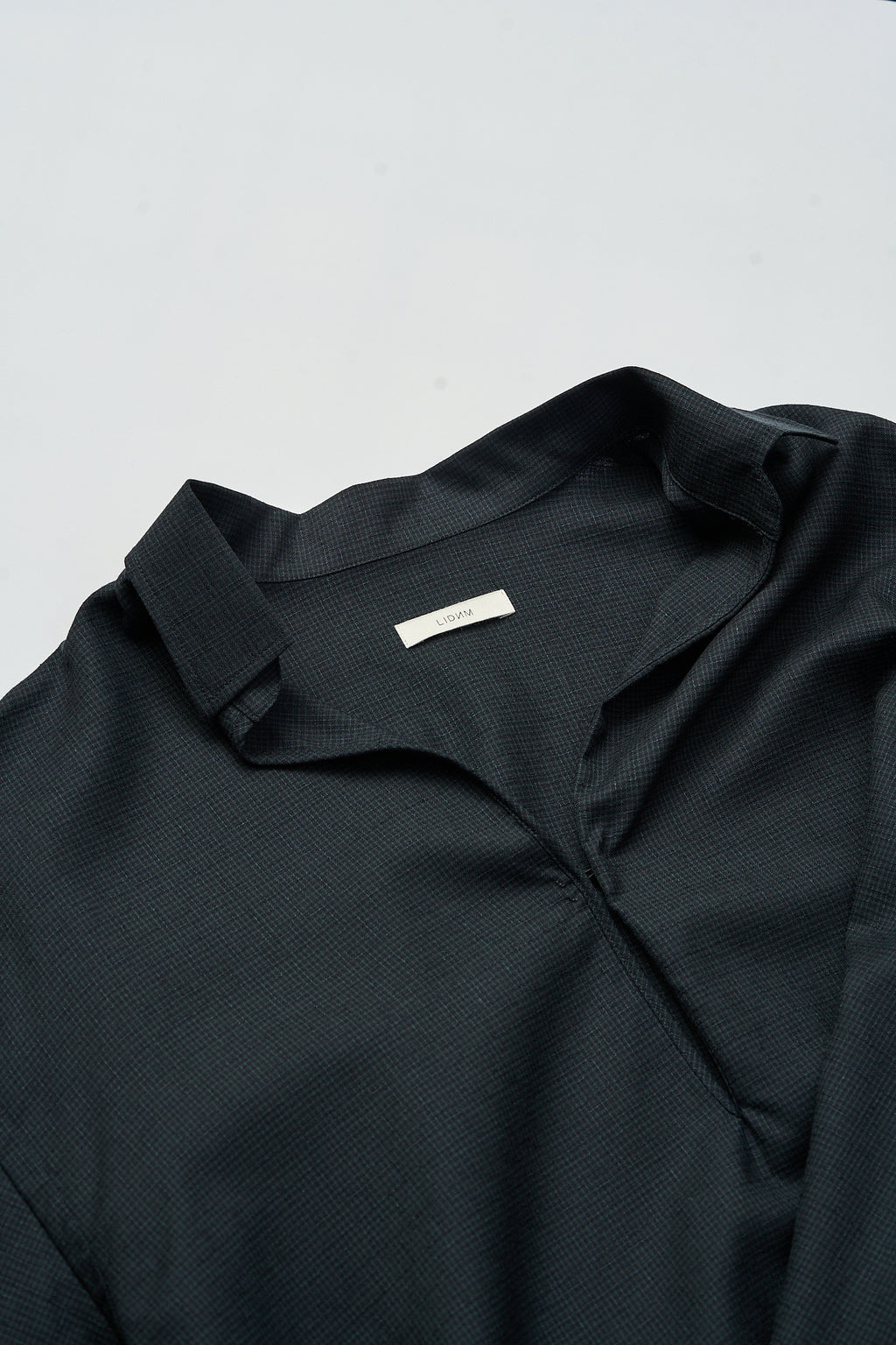 Micro Check Vareuse Shirt