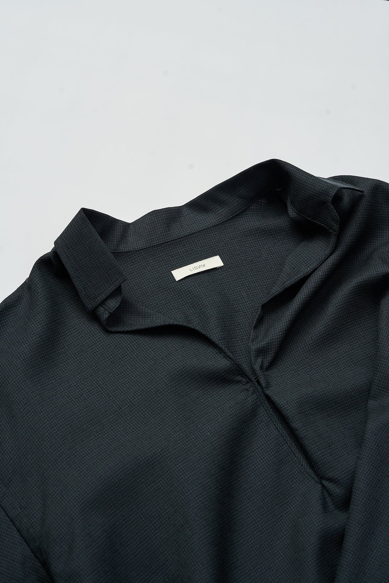 Micro Check Vareuse Shirt