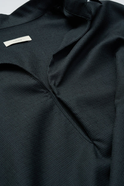 Micro Check Vareuse Shirt