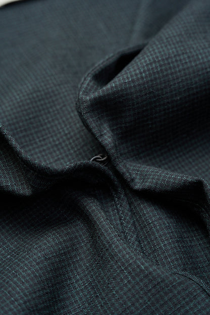Micro Check Vareuse Shirt