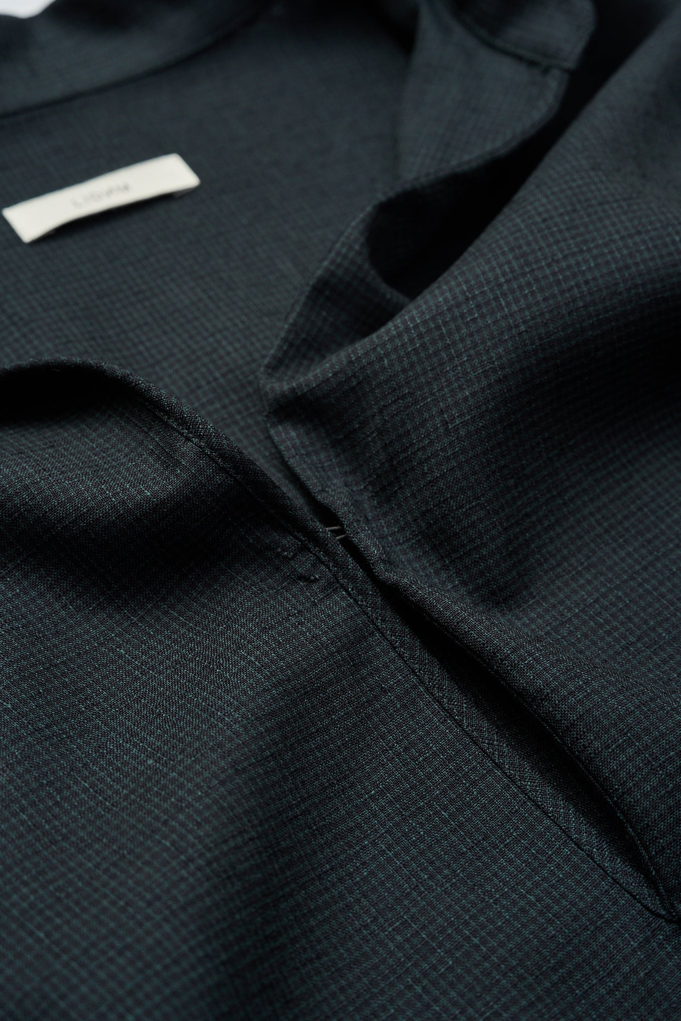 Micro Check Vareuse Shirt