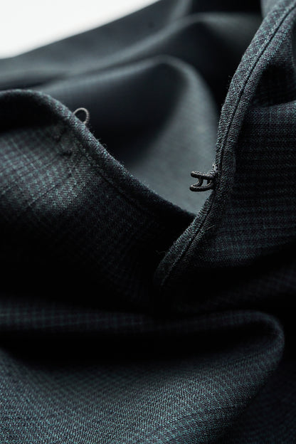 Micro Check Vareuse Shirt