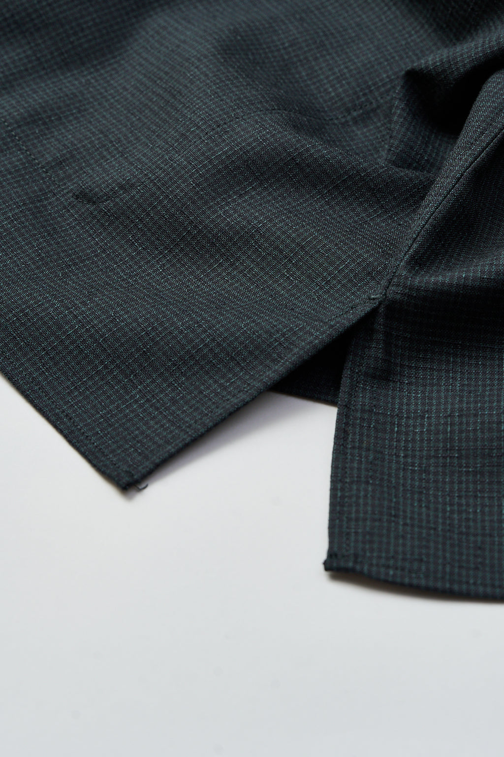Micro Check Vareuse Shirt
