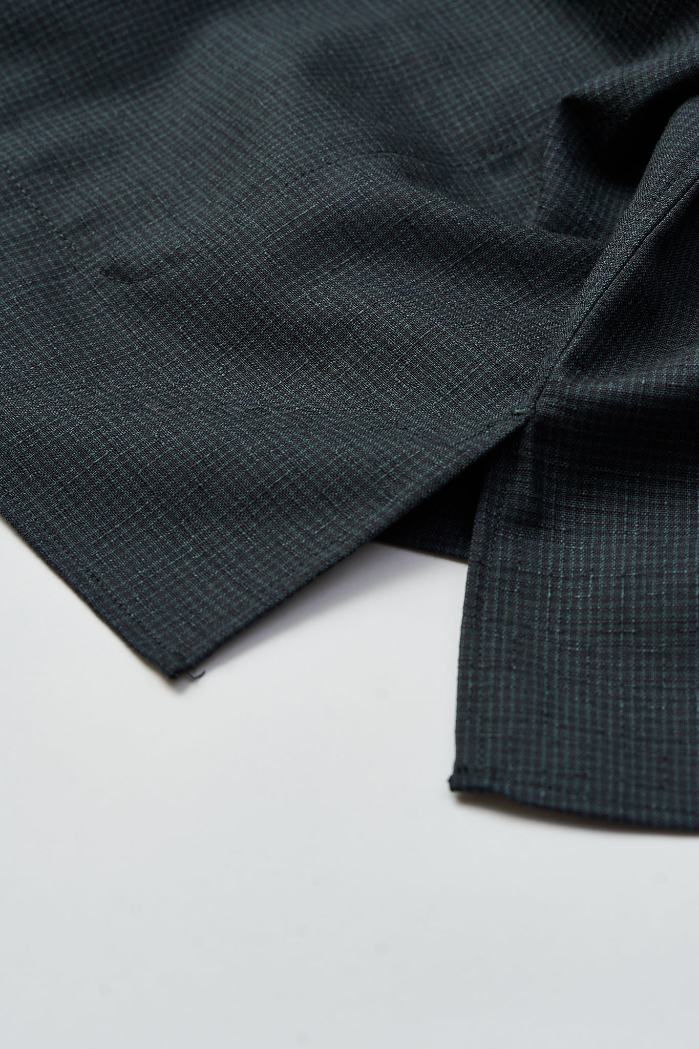 Micro Check Vareuse Shirt