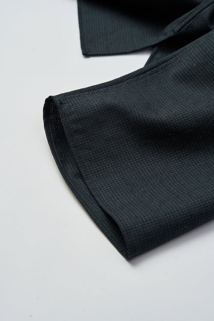 Micro Check Vareuse Shirt